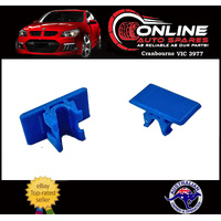 Holden Commodore Door Lock Knob Retainer Clips x2 BLUE NEW VN VP VG VQ VR VS tab