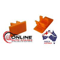 Holden Commodore Door Lock Knob Retainer Clip x2 NEW VN VG VP VQ VR VS Snib tab