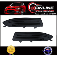 Front Bumper Bar Grille / Fog Cover PAIR fit Toyota Corolla ZZE122R 01-04 grill