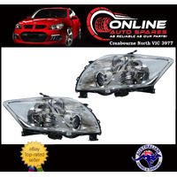 Headlight PAIR fit Toyota Corolla HATCH ZRE152R 3/07-10/09 ADR head light