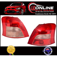 Taillight PAIR fit Toyota Yaris NCP90 Hatch 05-08 NEW tail light lh rh lamp