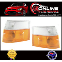 Front Corner Indicator Light PAIR for Toyota Hiace Van 1989-2005 RZH/LH Series
