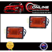 Front Side Guard Indicator Light PAIR fit Toyota Hilux 10/1988-8/1997 Amber lamp