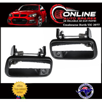 Front Door Handle PAIR CHROME fit Toyota Hilux 88-97 Surf /4 Runner NEW grab