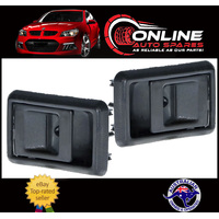 Inner Door Handle PAIR GREY Suit Toyota Landcruiser 75 78 79 Series grab leaver