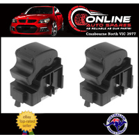 Power Window Switch x2 Suit Toyota Landcruiser 80 Series single button