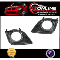 Fog Light Surround PAIR fit Toyota Landcruiser Prado 150 SERIES 09-13