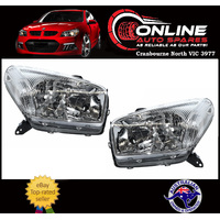 Headlight PAIR fit Toyota RAV4 ACA 5/00-7/03 3/5 Door head light lamp