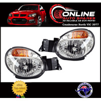 Headlight PAIR fit Subaru Impreza GD GG GX RX WRX STi 00-02 head light lamp rh lh